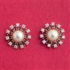 Cubic Zirconia Tops With 2 Tone Plating