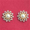 Cubic Zirconia Tops With 2 Tone Plating