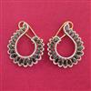 Cz Classic Earring With 2 Tone Plating