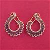 Cz Classic Earring With 2 Tone Plating
