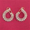 Cz Classic Earring With 2 Tone Plating