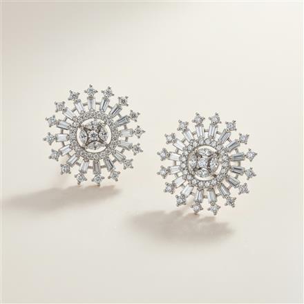 Cz Tops With Rhodium Plating