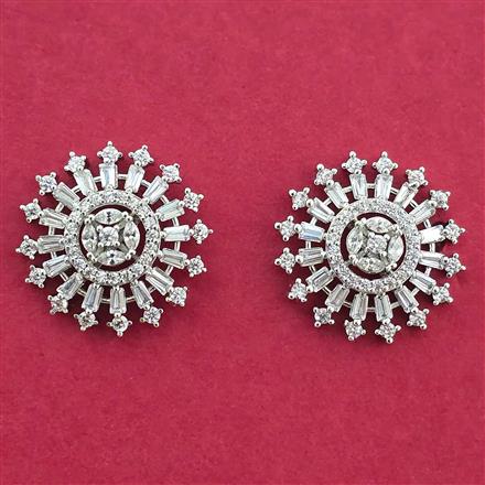 Cz Tops With Rhodium Plating