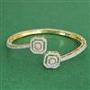 Cz Delicate Kada With 2 Tone Rhodium Plating