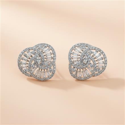 Cz Tops With Rhodium Plating