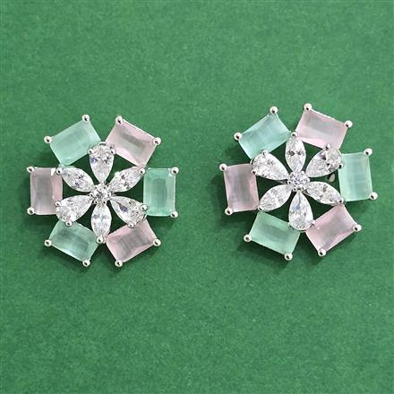 Cz Tops With Rhodium Plating