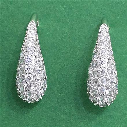 Cz Bali With 2 Tone Rhodium Plating