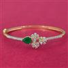 Cz Delicate Kada With 2 Tone Plating