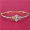 Cz Delicate Kada With 2 Tone Plating