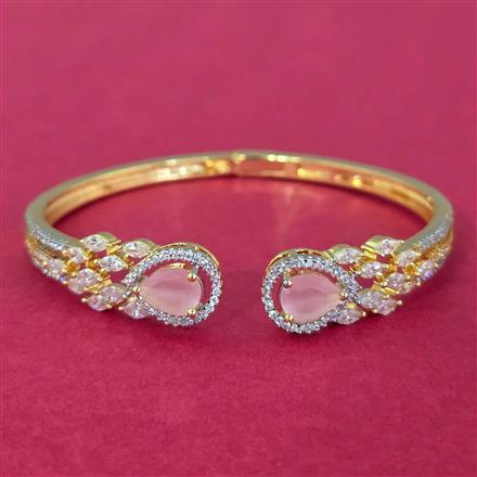 Cz Classic Kada With 2 Tone Plating