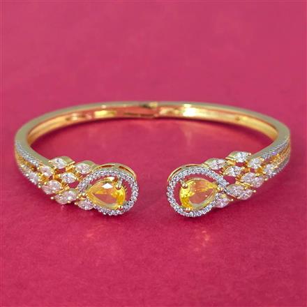 Cz Classic Kada With 2 Tone Plating