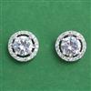 Cz Tops With 2 Tone Rhodium Plating