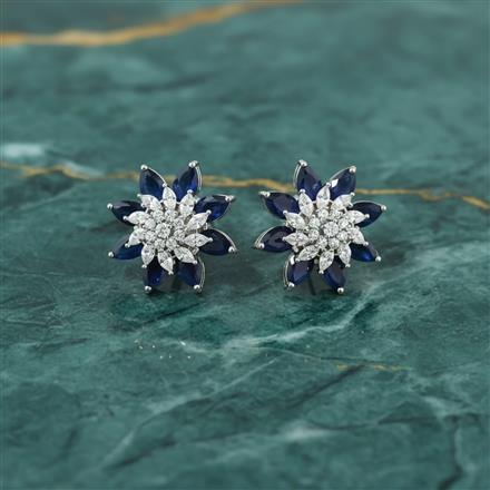 Cubic Zirconia Tops With Rhodium Plating