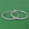 Cubic Zirconia Openable Bangles With 2 Tone Rhodium Plating