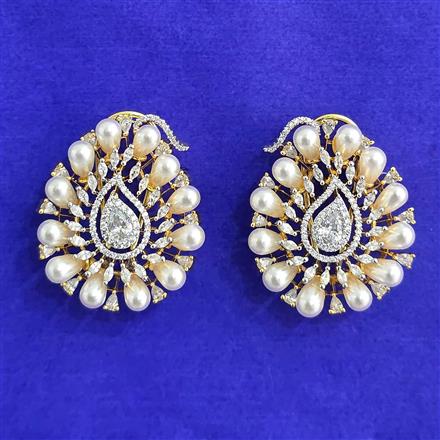 Cubic Zirconia Tops With Gold Plating