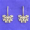Cubic Zirconia Classic Earring With 2 Tone Plating