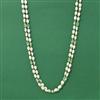 Cubic Zirconia Mala Necklace With Gold Plating