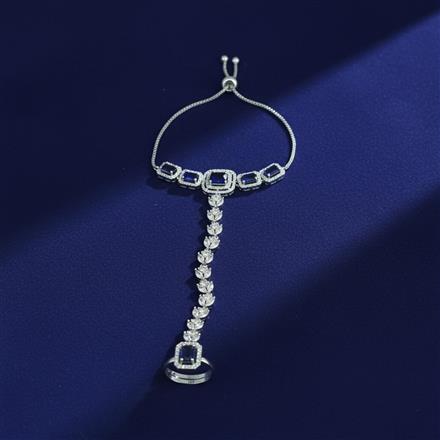 Cubic Zirconia Classic Hath Pan With Rhodium Plating