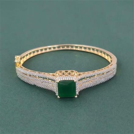 Cz Classic Kada With 2 Tone Plating