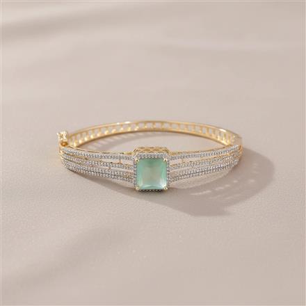 Cz Classic Kada With 2 Tone Plating