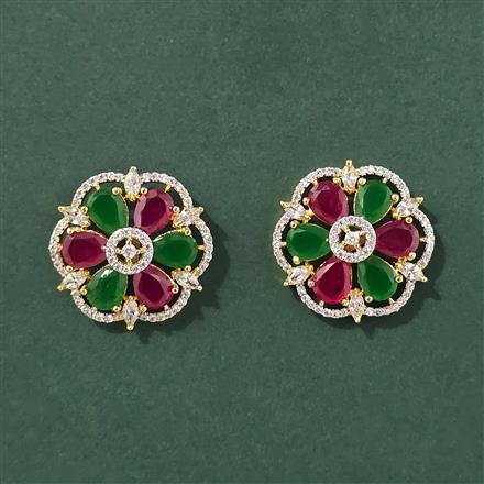 Cz Tops With 2 Tone Plating