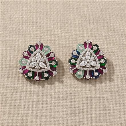 Cz Tops With Rhodium Plating