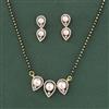 Cz Classic Mangalsutra With 2 Tone Plating