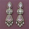 Cubic Zirconia Classic Earring With Mehndi Plating