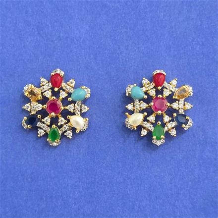 Cz Tops With 2 Tone Plating