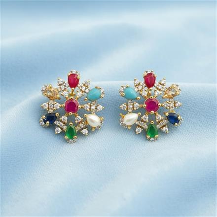 Cz Tops With 2 Tone Plating