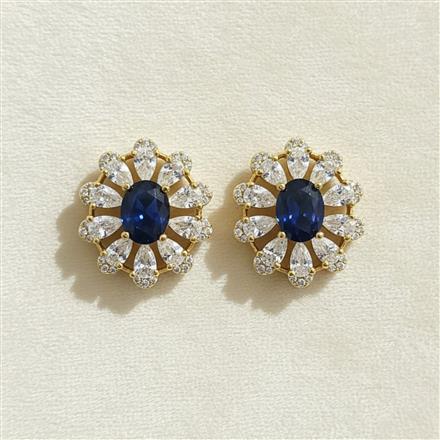 Cz Tops With Mehndi Plating