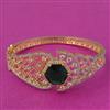 Cubic Zirconia Openable Kada With 2 Tone Plating