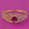 Cubic Zirconia Openable Kada With 2 Tone Plating