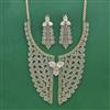 Cubic Zirconia Classic Necklace With 2 Tone Plating
