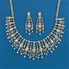 Cubic Zirconia Classic Necklace With 2 Tone Plating