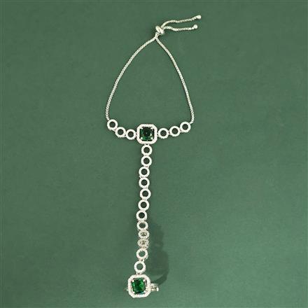 Cz Classic Hath Pan With Rhodium Plating