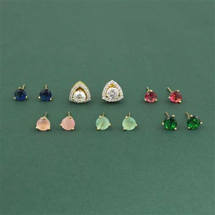 Cz Tops With 2 Tone Plating