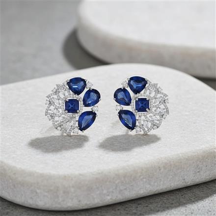 American Diamond Tops With Rhodium Plating