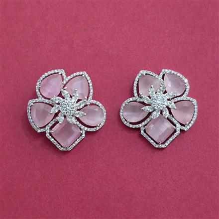 American Diamond Tops With Rhodium Plating