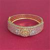 American Diamond Openable Kada With 2 Tone Plating