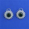 American Diamond Tops With Rhodium Plating