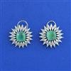 American Diamond Tops With Rhodium Plating