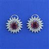 American Diamond Tops With Rhodium Plating