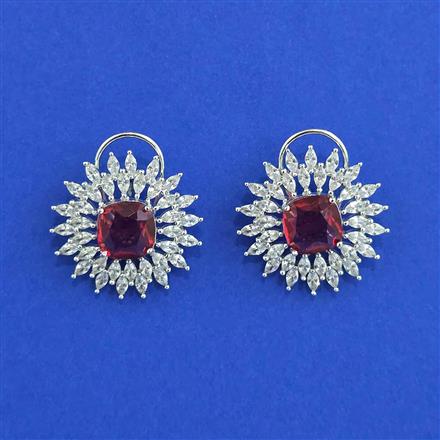 American Diamond Tops With Rhodium Plating