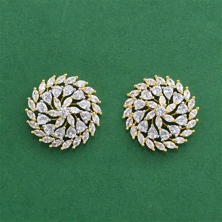 American Diamond Tops With 2 Tone Plating