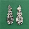 American Diamond Classic Earring With Mehndi Plating