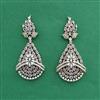 American Diamond Classic Earring With Mehndi Plating