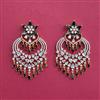 American Diamond Classic Earring With 2 Tone Plating