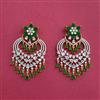 American Diamond Classic Earring With 2 Tone Plating