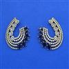 Cz Classic Earring With Mehndi Plating